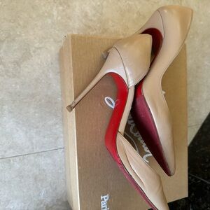 christian louboutin half d'orsay iriza pump